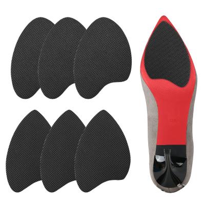 China Non Slip Anti Slip Shoes Pads Adhesive Shoe Protectors Sole High Heels Anti Slip Shoe Grips Stick Rubber Sole Protector for sale