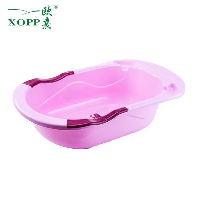 China 100% Eco-friendly Household Baby Tubs Simple Design Portable Plastic Wash Tubs for sale