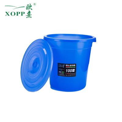 China Sustainable Hot Sale Household Water Bucket Big Different Size With Lid Multifunction Environmental Protection PP Material for sale