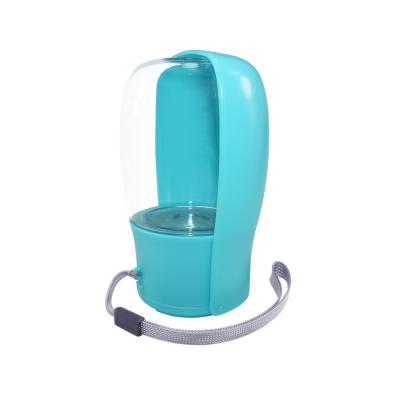 China 2021 Hot Selling Sustainable Outdoor Walking Pets Water Dispenser 280ml Pet Travel Dog Water Bottle for sale