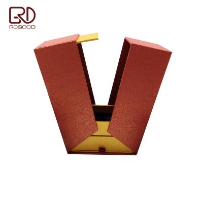 China Recyclable Accept Logo Custom Cardboard Multi Drawer Gift Box With Magnetic Closure For Essential Oil for sale