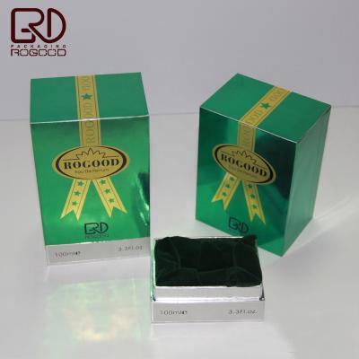 China Luxury Recycled Materials Cardboard 100ML EAU DE PARFUM Packaging Box RGD-P1103 for sale