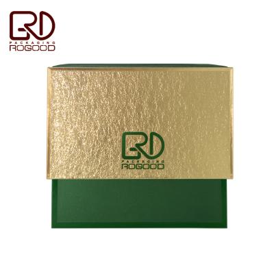 China Recycled materials Froste/wrinkle/foil stamping/silk printed luxury perfume box for essential oil,RGD-P1019 for sale