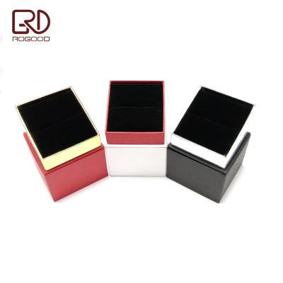 China Recyclable Luxury Cardboard Lid and Plain Paper Jewelry Box Accept Free Custom Logo With Paper Sleeve RGD-P1334 for sale