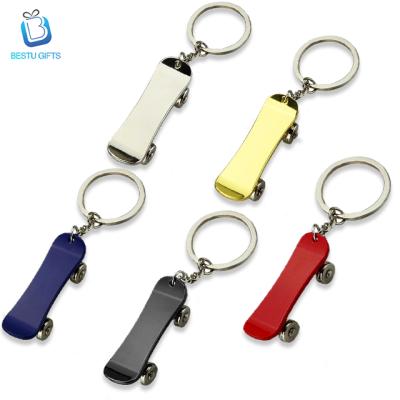 China Fasion Fashion Skateboard Sport Backpack Charm Pendant Skateboard Key Chain Key Chain for sale