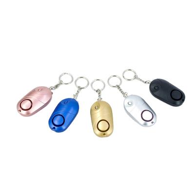 China Gifts 130 DB self-defense supplies weapons alarmas personales armas personal key chain defense for sale