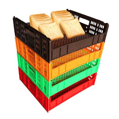 China PREMIER Recyclable Hot Sale Bakery Grocery Tray Plastic Bread Crates for sale