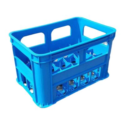 China 24 40 Mesh Bottles Customized Hot sale12 20 Recycle Stackable Plastic Turnover Storage Box Transport Beer Crates Manufacturer for sale