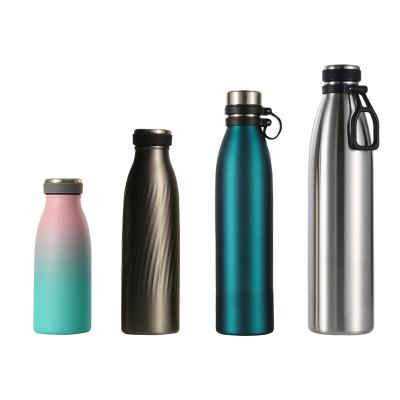 China 2021 32oz 16oz Double Wall Stainless Steel Vacuum Sport Viable Outdoor Insulated Water Bottle for sale