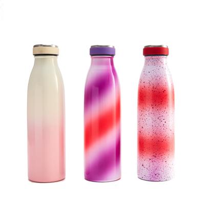 China Viable Insulated Cola Shaped Stainless Steel Thermal Water Bottle Vacuum Drinking Flask With Custom Logo for sale