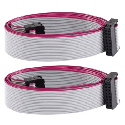 China Household Appliance Manufacturer 2.0mm Flat IDC Flat Cable Assembly 04P IDC To 64P Flat IDC Cable Assembly for sale