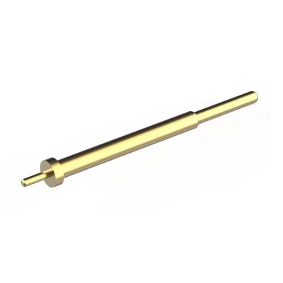 China PCB Spring Rods Custom Load Brass Pogo Pin Connectors Plunge Type 3A Rating Pogo Pin High Current Service for sale