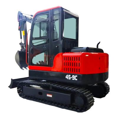 China Building Material Shop Chinese Factory Supply Mini Digger Small Crawler Excavator With Deflection Boom for sale