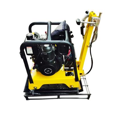 China Road Hand Plate Energy Saving Hydraulic Vibratory Road Roller With Gasoline Engine for sale