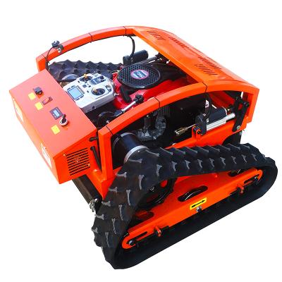 China Agricultural 4-Stroke And Forestry Equipment Robotic Crawler Gasoline Remote Control Lawn Mower for sale