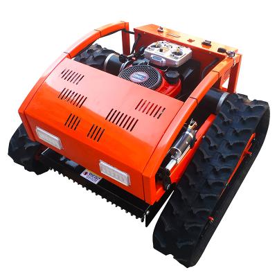 China 4-Stroke Gasoline Remote Control Lawn Mower And Robotic Lawn Mower For Agriculture for sale