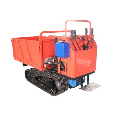 China Hot Sale Mini Crawler Transport Vehicle Transport Truck For Loading < 4L for sale