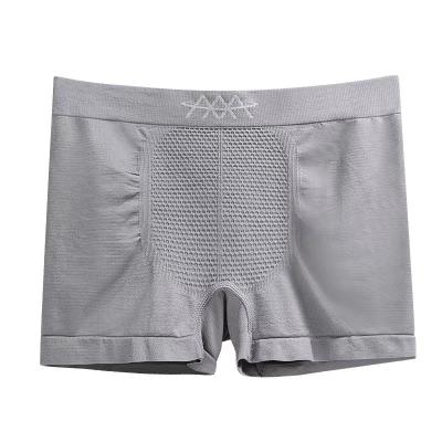 China Breathable Fashionable Seamless Mens Nylon Boxer Shorts Briefs 3Colors Boxer Shorts Underpants for sale