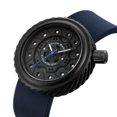 China Water Resistant Oulm 5102 Unique Brand Design Men Watches Silicone Military Strap Waterproof Quartz Sports Men Wristwatches Synchronize relojes hombre for sale