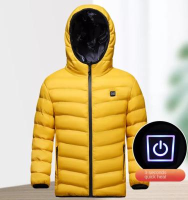 China High Quality Heating Jacket Men Women USB Battery Winter Heated Coats QUICK DRY for sale