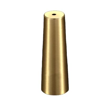 China Brass Caps Sofa Chairs Cabinet Leg Protector Toe Caps Tapered Ferrules Vetro Hoone Metal Furniture Tips Table for sale