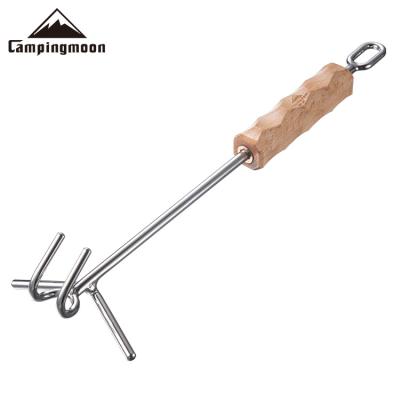 China Multi-Function Cover Opener Anti Scalding Stainless Steel Double Hook Lift Hook Dutch Cover Lengthening Hook for sale