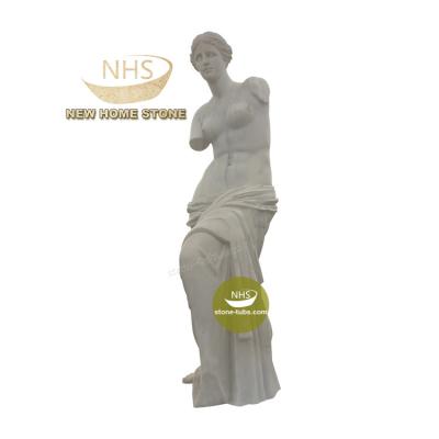 China Western Stone Venus de Milo Sculpture Marble Aphrodite of Milos Statue for sale