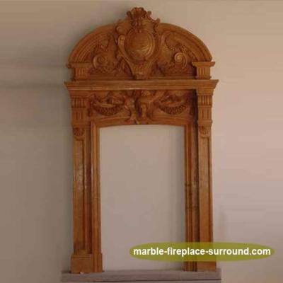 China Project Building Outside Door Frame Stone Door Marble Door Trim for sale