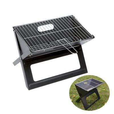 China Easily Assembled Easily Assembled Portable Folding BBQ Grill Camping Charcoal Outdoor BBQ Grill for sale