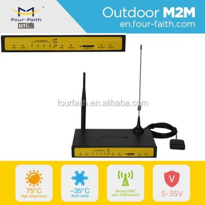 China Automotive F7434 slot tracking devices for ships offshore gps monitoring rs232 sim card router for sale