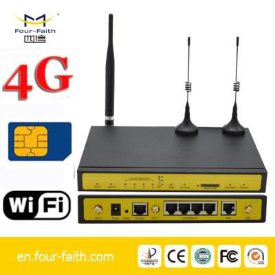 China m2m gsm VPN NAT 4g router with sim card slot 4g gsm industrial router F3436 for sale