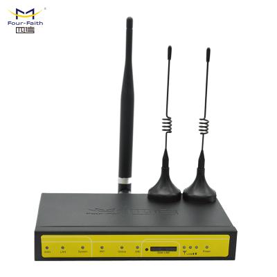 China Bus wif router single left industrial WIFI 3G 4G LTE VPN router with sim slot supports RS232/RS485/RS422 for sale