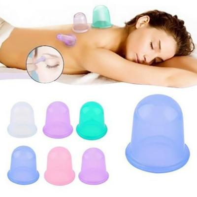 China Facial Cupping Body Silicone Massage Silicone Cups Silicone Vacuum Suction Cup for sale