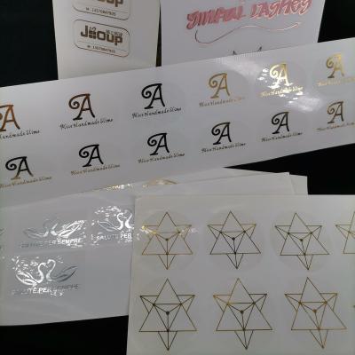 China Waterproof Customized Customized Logo Sticker / Tanning Product Label Printing for sale