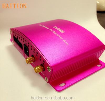 China Portugal Car TV Digital Tuner DVB-T2 TV Box With Full HD Can Work Within 180km/h 110*80*30mm for sale