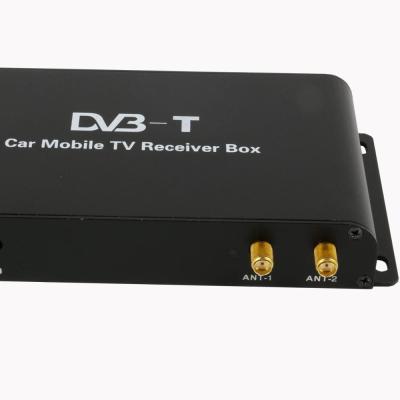 China USB Car DVB-T TV Box 4 Tuner High Speed ​​Mpeg 4 Car Digital TV Tuner Auto Mobile For Car DVD DVB-T Receiver USB /PVR for sale