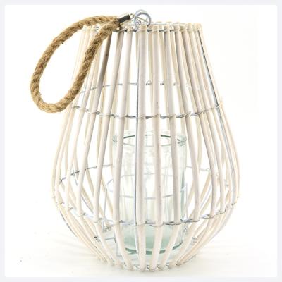 China Decorative White Cute Iron Sconce Color Lantern Stocked Glass Metal Wall Lamp for sale