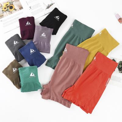 China Nylon/cotton more color three minutes comfortable pants breathe freely exercise running fitness super elastic yoga pants for sale