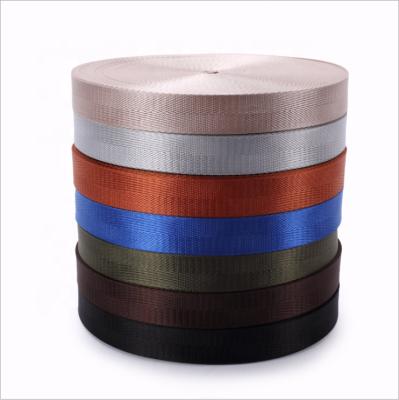 China Viable Factory Wholesale 25mm Nylon 38mm Tape Webbing Manufacturer With Custom Logo for sale