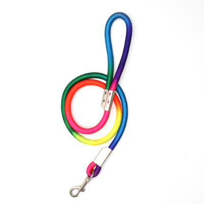 China Viable Rainbow Rope Dog Leash for sale