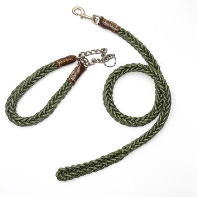 China Viable dog leash and dog collar for large dogs for sale