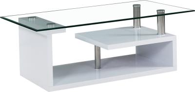 China hot sale tempered glass tea table HA984 for sale