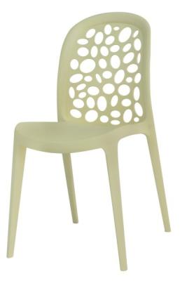 China hot sale restaurant stackable white plastic chair PC107 for sale