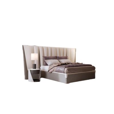 China Good prices high quality Nordic luxury bedroom furniture modern design king size double bed furniture set latest for sale for sale