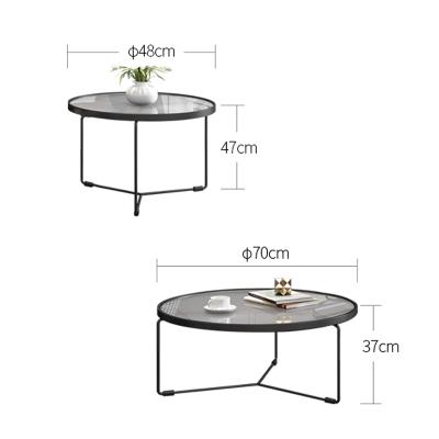 China 2021 Hot Sale Modern High Quality Living Room Furniture Glass Mirrored Coffee Table for sale