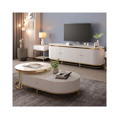 China Factory New Modern Hot Design Modern Simple Living Room Furniture Set TV Cabinets Designs Furniture for sale