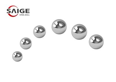 China Resistencia de desgaste inoxidable brillante de las bolas de acero 1.2m m 1.3m m 1.45m m 1.58m m de la superficie 440C en venta