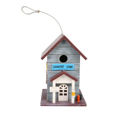 China 2021 Hot Sale Factory Supply Diy Bird House Suitful Adorable Bird House Windproof All Seasons Bird House for sale