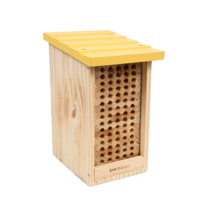 China Lovely House Hotel Insects Fir Natural Wood Plant Supply Bee Windproof Box Bee Heaps Bee Keeping Equipment for sale