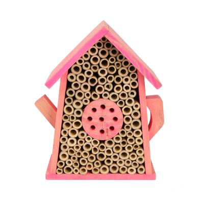 China Best Viable Factory Choice Supply Creative Teapot Form Wooden Insect House Mason Bee House for sale